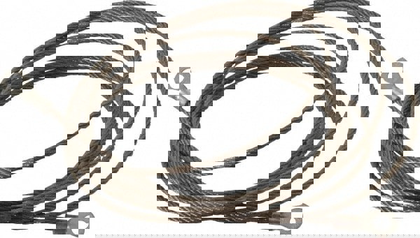 19 AWG, 10 Ft., Terminal, Grounding Cable with Clamps